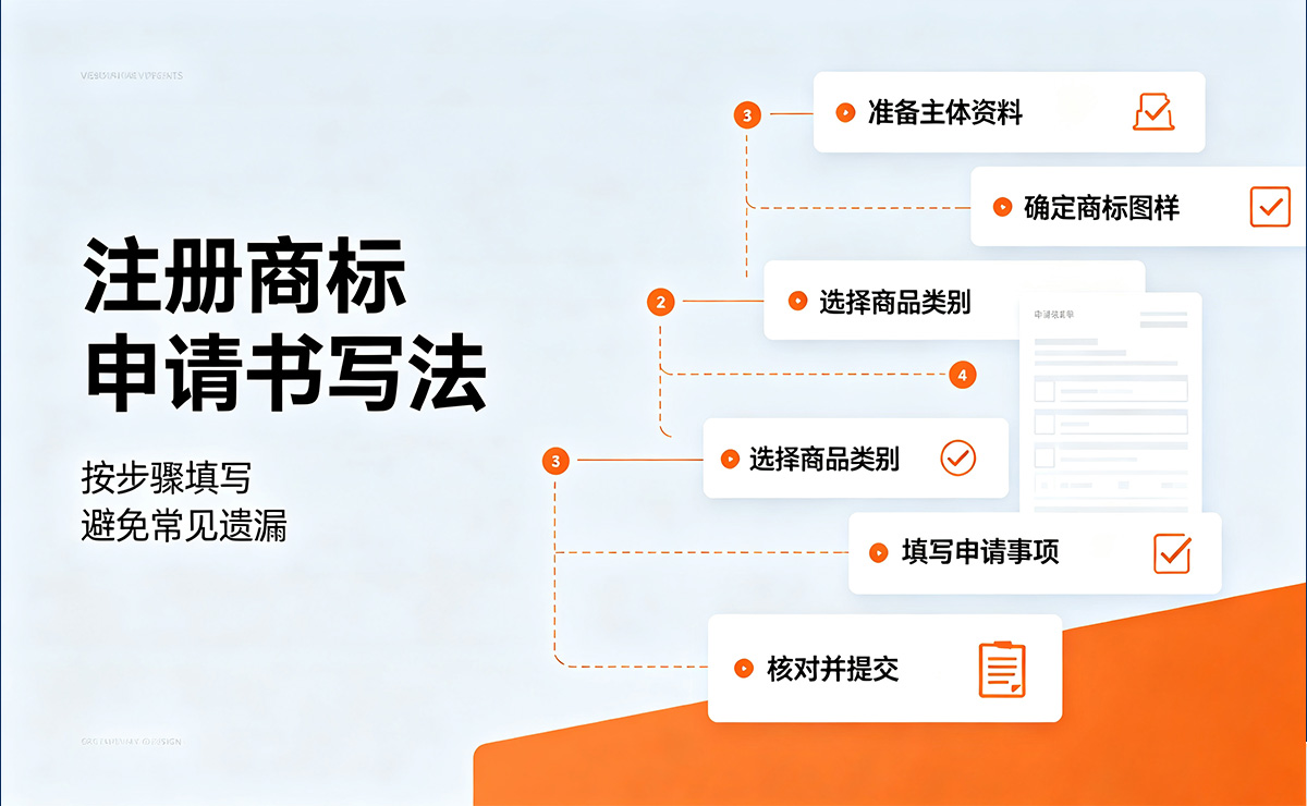 商标注册的申请书怎么写？